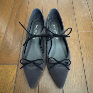 LE TALON POINTED W RIBBON FLAT SHOES
