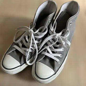컨버스 그레이 하이컷 스니커즈