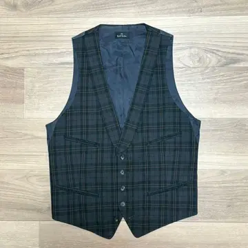 ps 폴 스미스 체크 베스트 M