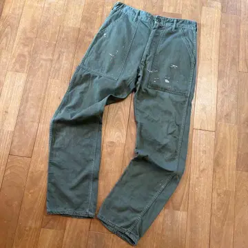 60s U.S.ARMY OG107 베이커 팬츠 구제 의류 빈티지