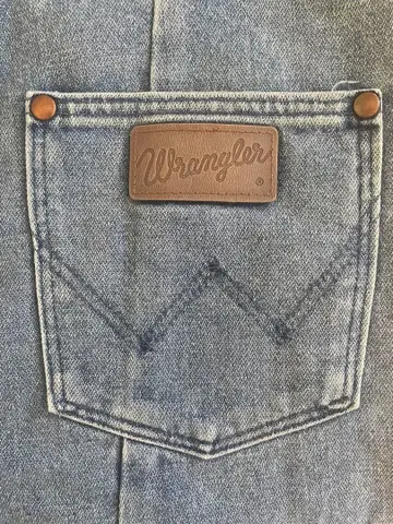 Wrangler 라이트 블루 플레어 팬츠