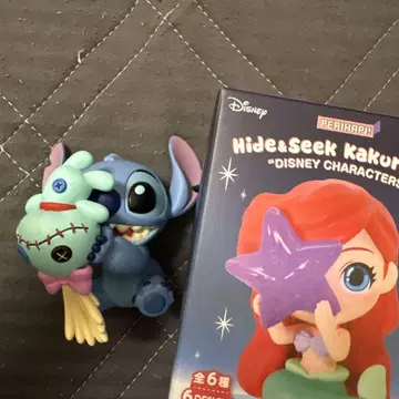 Disney Characters 숨바꼭질 스티치 피규어