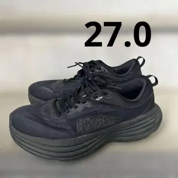 호카 본디 8 블랙 27cm 호카오네오네 러닝