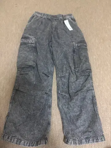 WEGO 그레이 카고 팬츠 M 사이즈 택 포함