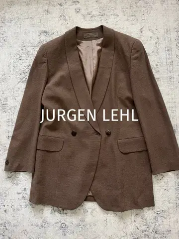 JURGEN LEHL 요건 레일 실크 자켓