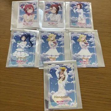 러브 라이브 선샤인 x 모리 판타지 혜택 카드 Aqours