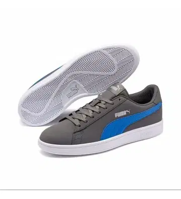 Puma 그레이/블루 스니커즈 26.5cm