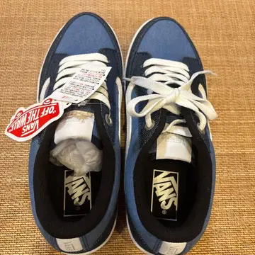 VANS 스니커즈 블루 네이비 새상품
