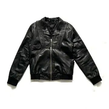 레어 90s VODIX 베스트 레이어 디자인 가죽 자켓 빈티지 VTG
