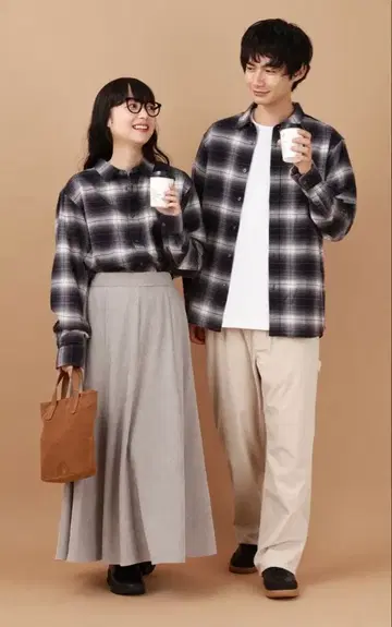GLOBAL WORK Soft Touch Flannel L