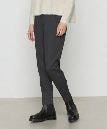 쭉쭉 늘어나는 따뜻한 속기모 팬츠 그레이/9호