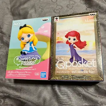 BANDAI petit 앨리스 & 아리엘 피규어 세트