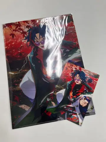 오토아니 엽서 & 클리어 파일 [괴성] 세트