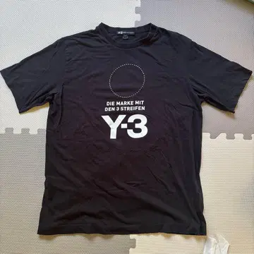 Y-3 블랙 티셔츠