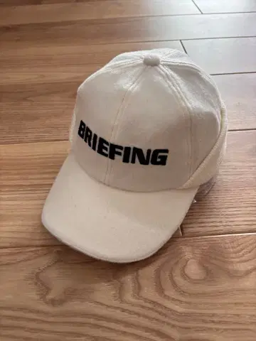 울 웜 캡 화이트