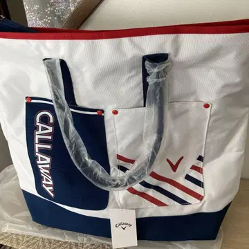 CALLAWAY 토트백 대용량 화이트/네이비/레드