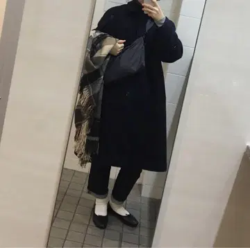 JOURNAL STANDARD relume 네이비 발마칸 코트