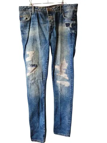 ZARA MAN 데미지 가공 데님 팬츠 EUR 44