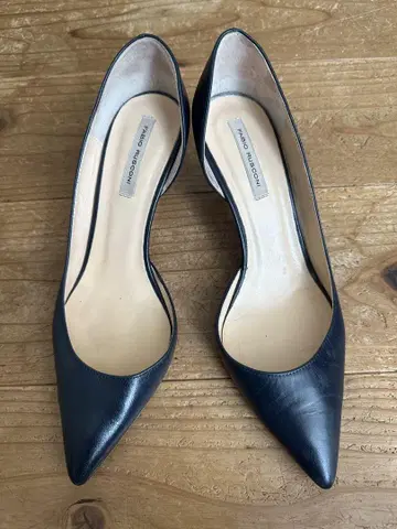 FABIO RUSCONI 네이비 하이힐