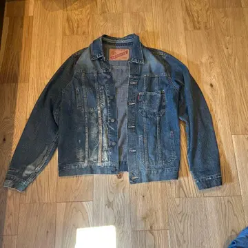 OZONE RECYCLING SYSTEM RECYCLED 데님 자켓