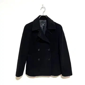 et puis place 여성용 아우터 피 코트 S 사이즈 무지 블랙