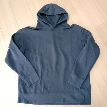 MUJI 다크 그레이 후드 부착 후드티 S 사이즈 906번
