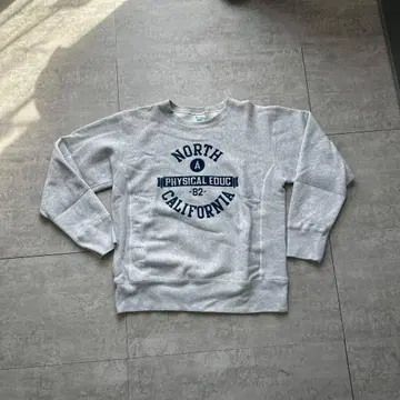 Champion 그레이 크루넥 트레이닝복