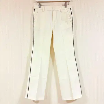 아디다스 골프웨어 팬츠 화이트 계열 M [ 1668 ]