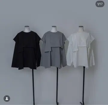 로헨 lohen 레이어드 셔츠 티셔츠