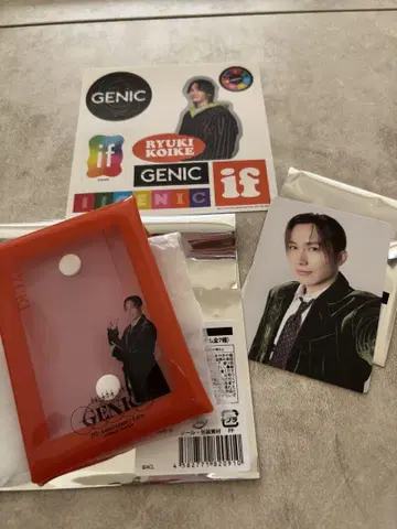 GENIC RYUKI KOIKE 씨 카드 케이스 세트