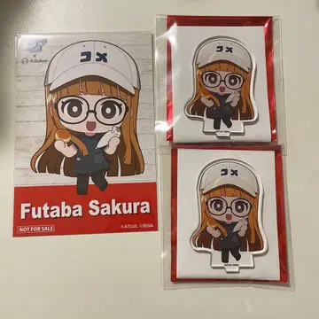 R 베이커 페르소나 5R 콜라보 사쿠라 후타바 세트