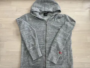 THE NORTH FACE 풀 집업 후드티 그레이