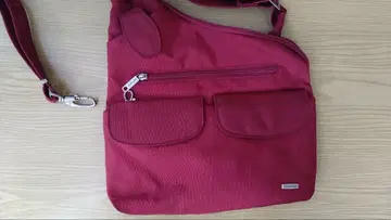 트래블론사 방범 숄더백 3포켓 부착