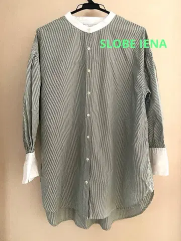 [ SLOBE IENA ] 스트라이프 긴팔 튜닉
