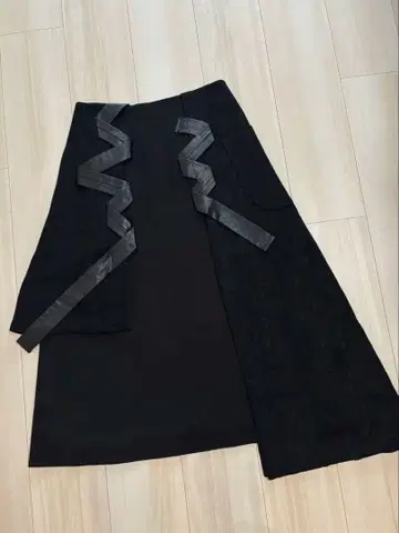 noir kei ninomiya 자카드 테이프 스커트