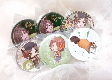 우라타누키 캔뱃지 세트