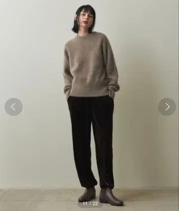 스티븐 앨런 벨로아 이지 팬츠 다크 브라운 S 사이즈