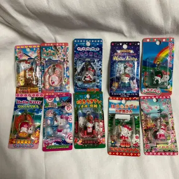헬로키티 스트랩 고토치 한정판 10개