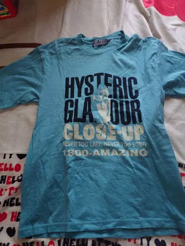 미사용에 가까운 HYSTERIC GLAMOUR T셔츠 S사이즈