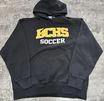 Russell BCHS SOCCER 블랙 후드티