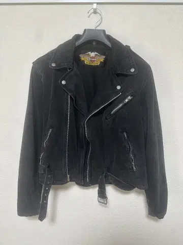 Harley-Davidson 데님 더블 라이더 자켓