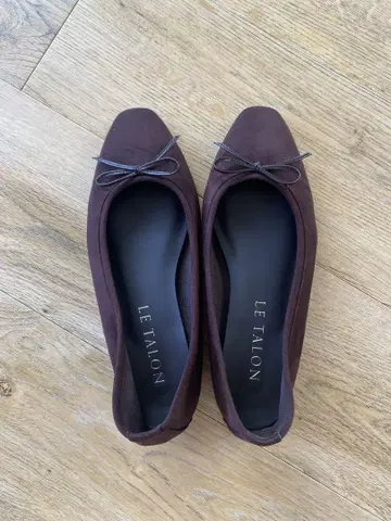 LE TALON 플랫슈즈 브라운 24cm