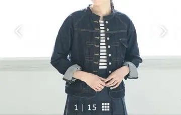 북유럽 생활 잡화점 si-si-si- 수수수 컴포트 데님 자켓