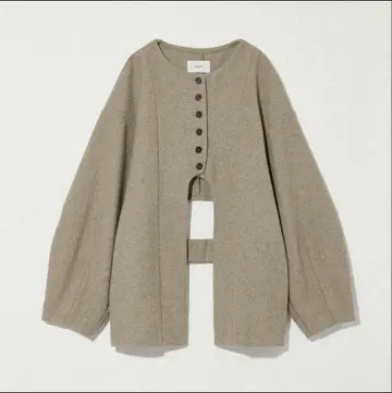 Eaphi CURVE CUT LINE JACKET [ brown ]