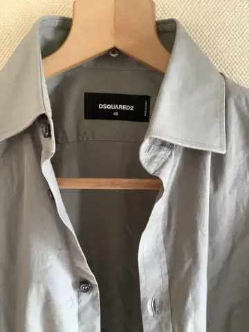 DSQUARED2 그레이 드레스 셔츠 48