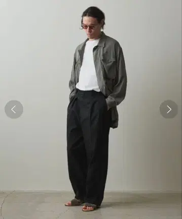 Steven Alan 라이트 홉색 인투 플리츠 드레스 트라우저