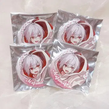 마후마후 캔뱃지 세트