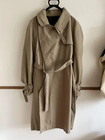marina yee my inper coat 코튼 캔버스