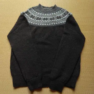 할리 오브 스코틀랜드 셰틀랜드 울 페어아일 스웨터