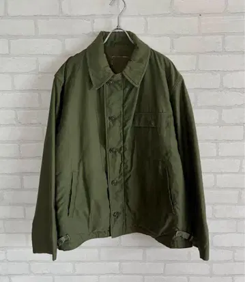 70's U.S.NAVY A-2 DECK JACKET 미군 실물 USA제